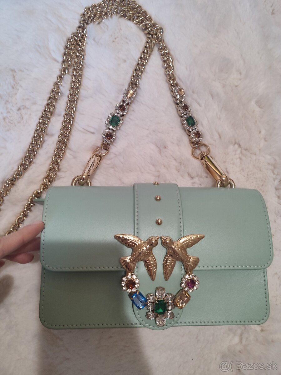 Kožená kabelka Pinko - 3