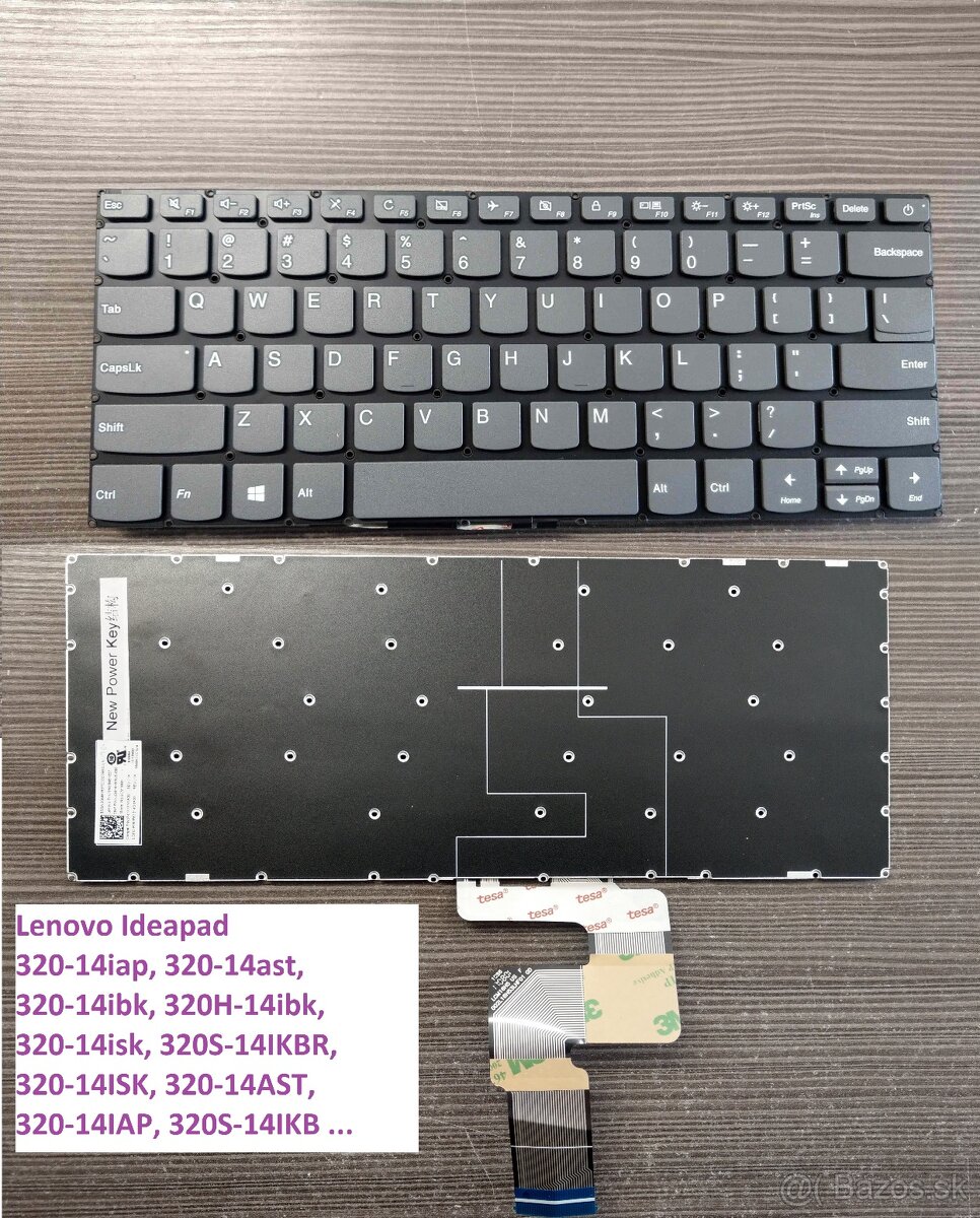 Klavesnice Lenovo 720S-13IKB// 520-14, 320S//C940-14//530-14 - 3