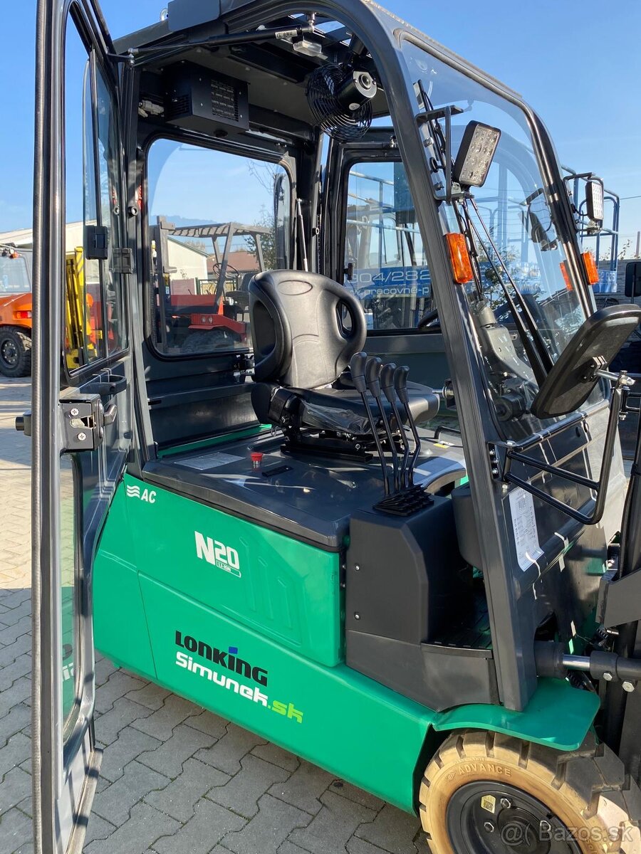Nový vysokozdvižný elektrický vozík Lonking LG20BE - 3