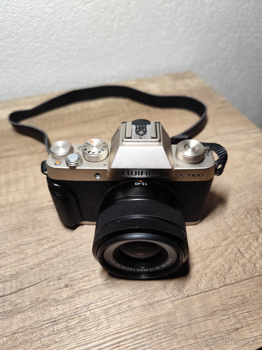 Digitálny fotoaparát Fujifilm X-T100 strieborná + XC 15-45mm - 3
