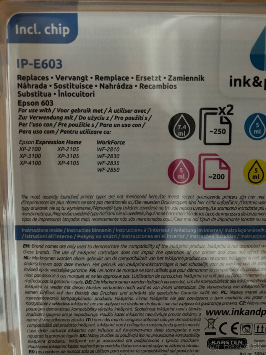 Náplň do tlačiarne Epson - 3