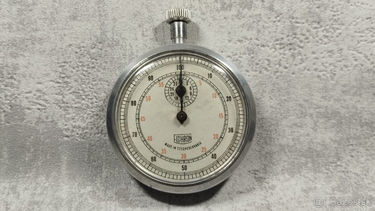 Staré sběratelské stopky z 60tych let z 60 lét ELCHRON - 3