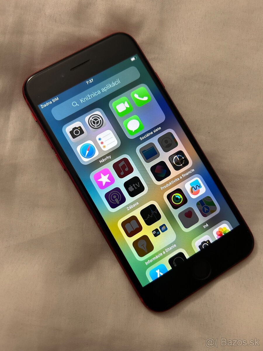 iPhone 8 64GB red - 100% batéria - 3