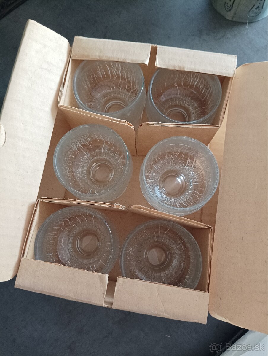 RETRO Poháriky na dezerty - 5 €/ kus - 3