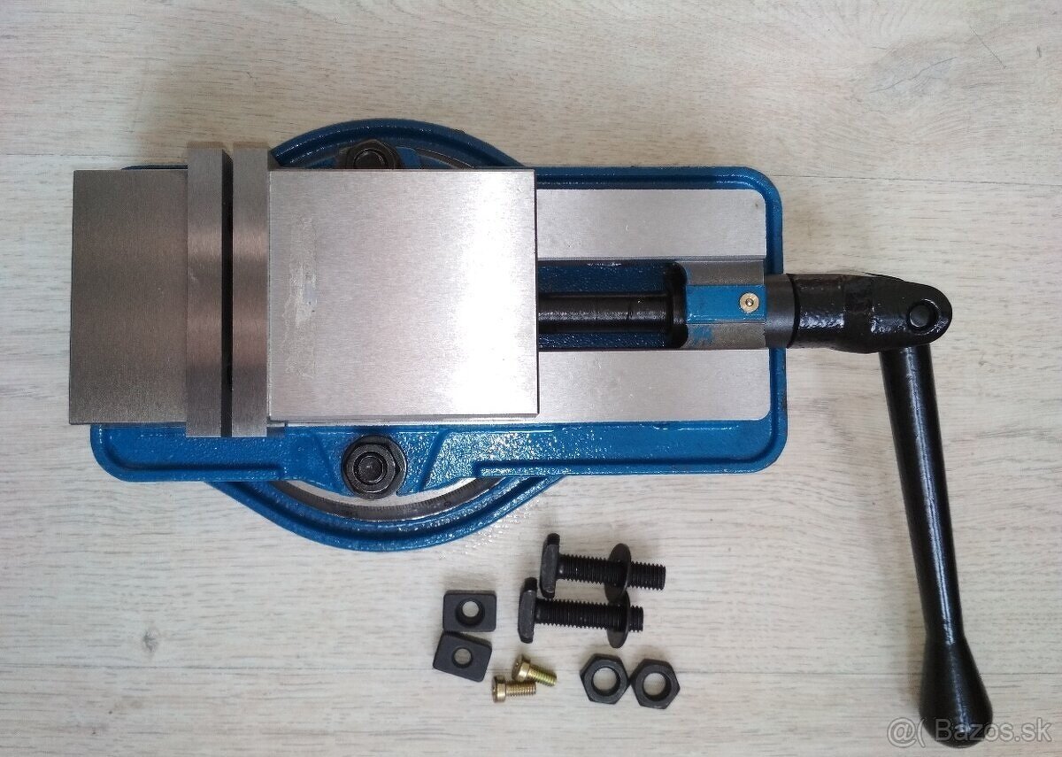 Strojný zverák 80mm otočný - 3