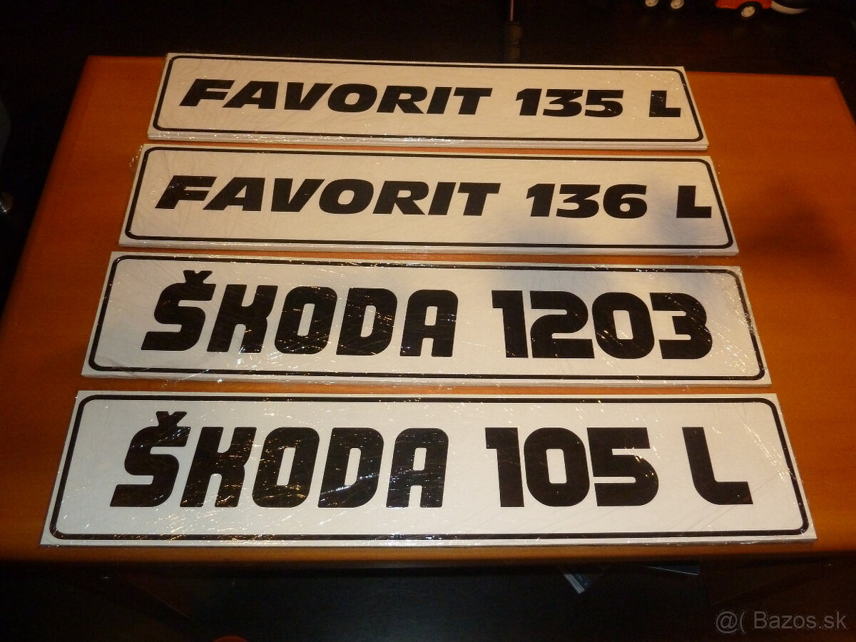 retro SPZ škoda - 3