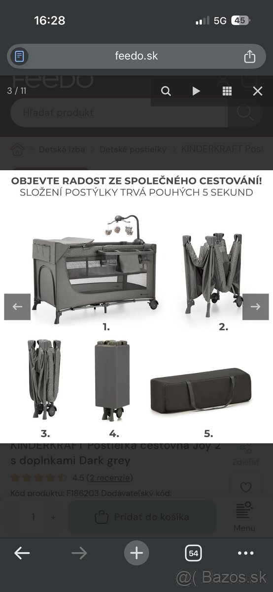 Prenosná postielka - 3