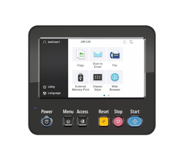 Konica Minolta bizhub C3320i laserová multifunkčná - 3