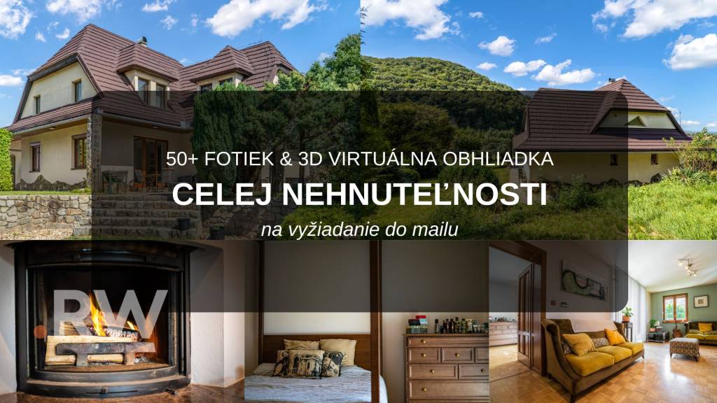 VEĽKORYSÝ - Bývanie pod lesom - Slepá ulička - 2322m2 pozemo - 3