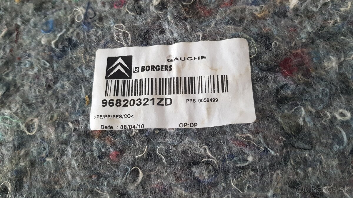 Bočné priehradky kufru Citroen C5 X7 kombi - 3