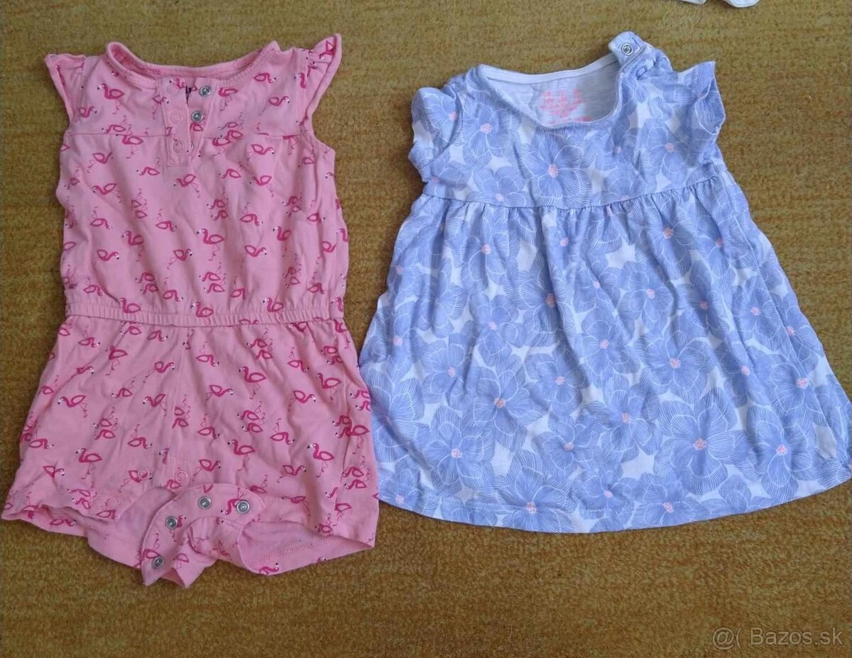 Balík letného oblečenia pre dievčatko veľ. 62/68 - 3