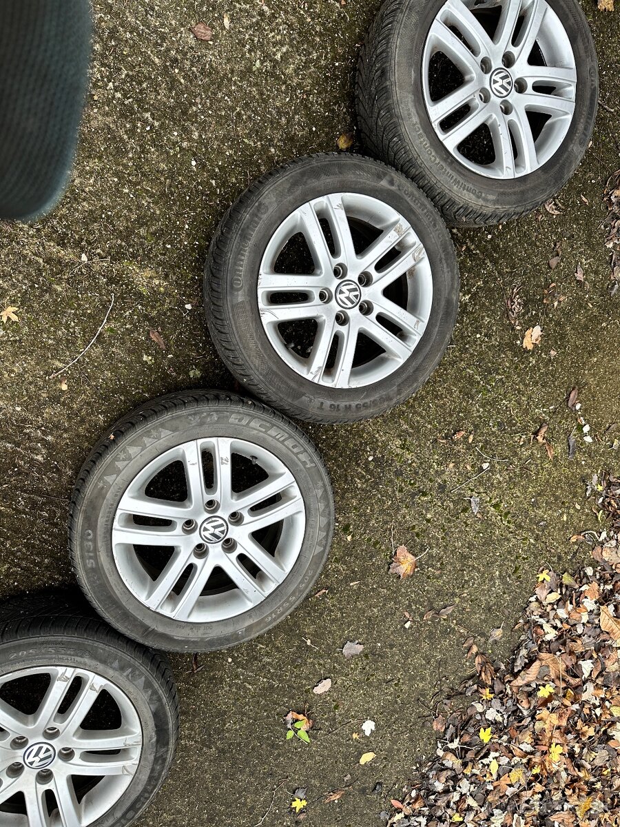 Zimné pneu s akú diskami 5x112 r16 - 3