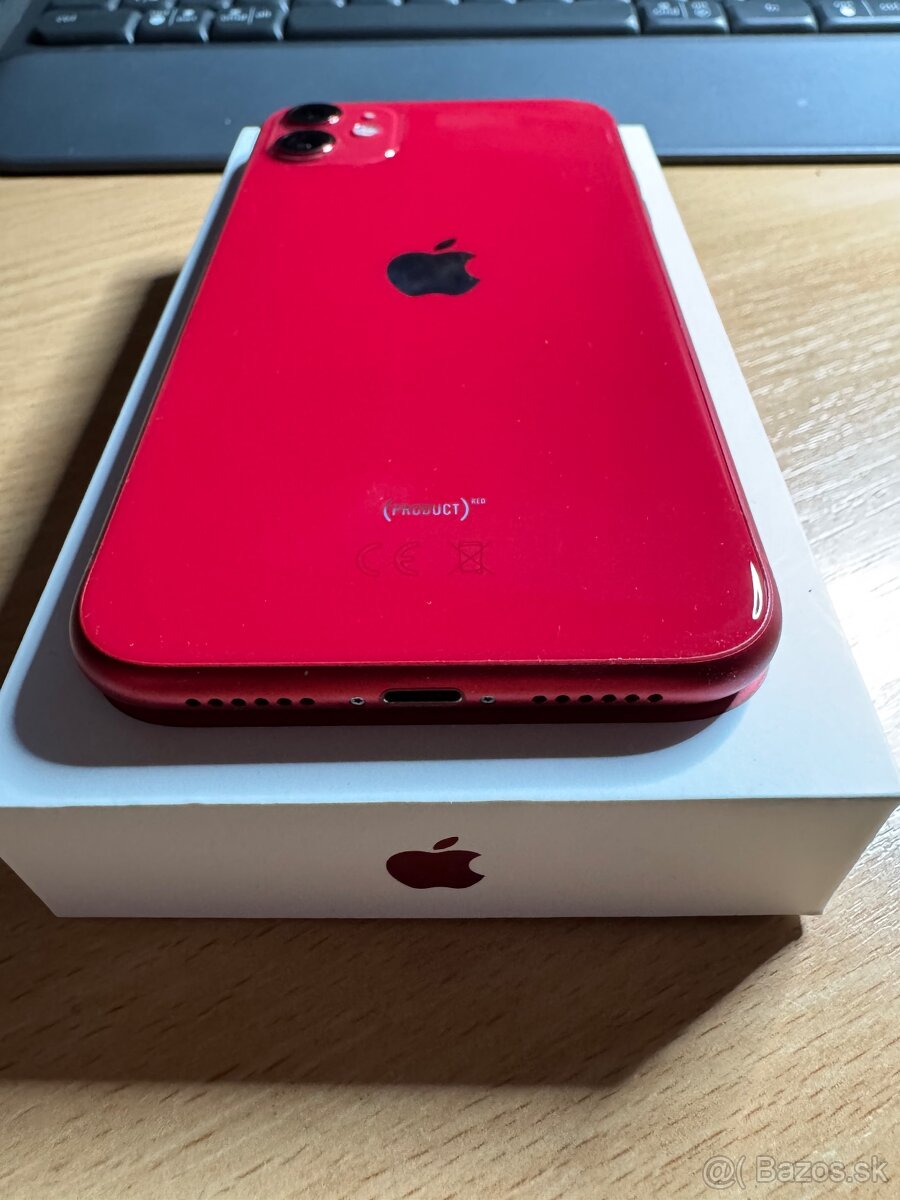 Predám iPhone 11 64GB Red - - 3
