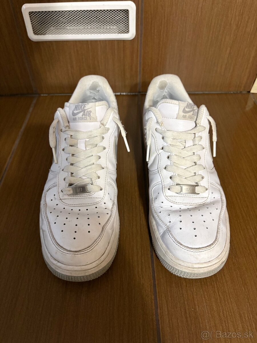 NIKE Airforce 1 - bielo/sivá - 3