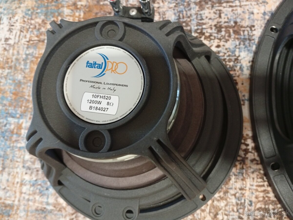 Profesionálne reproduktory Faital - 3