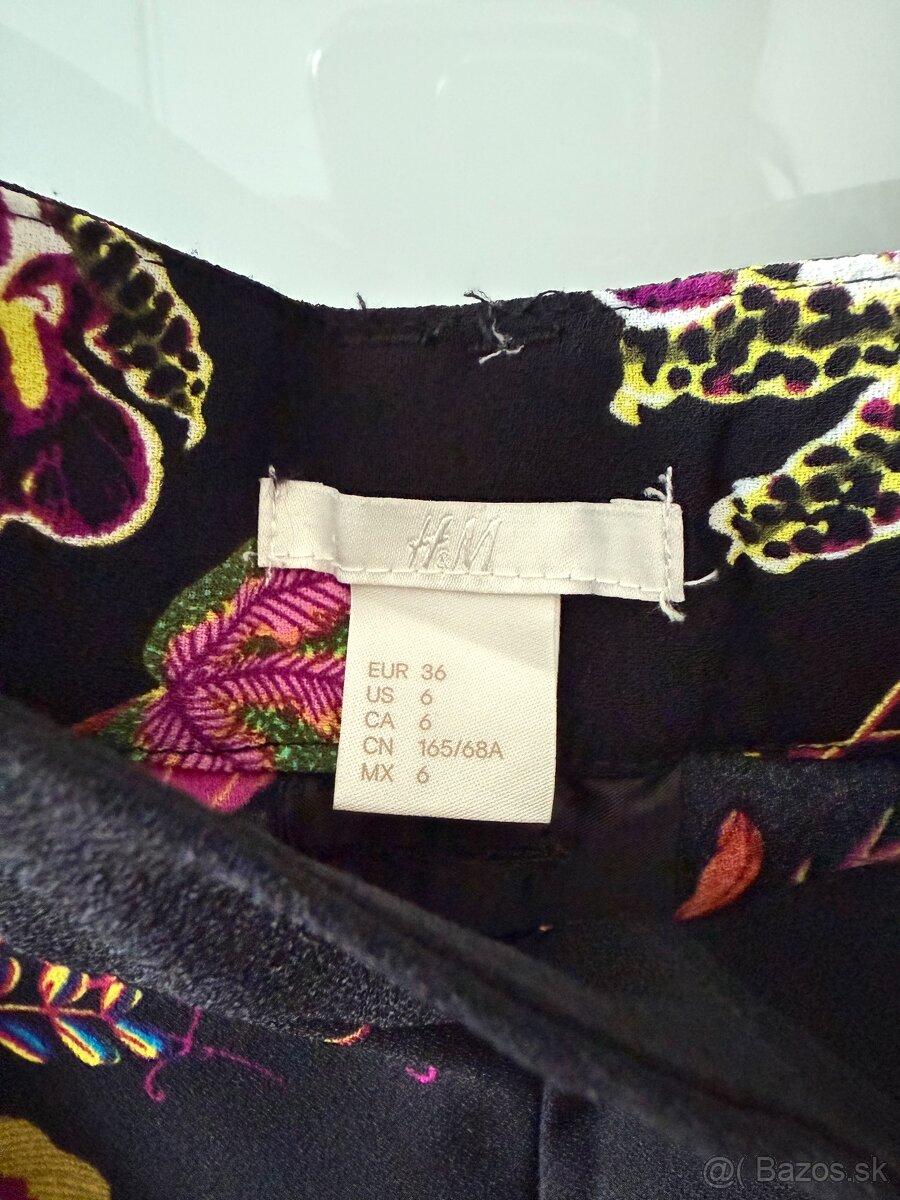 H&M siroke nohavice, velkost S - 3