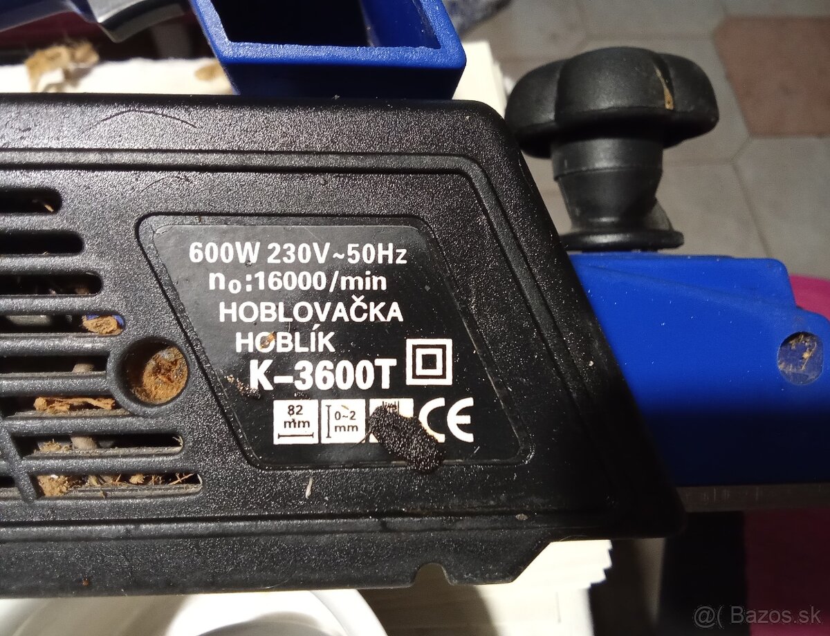 STOLOVý VENTILáTOR a RUčNá HOBLOVAčKA - 3
