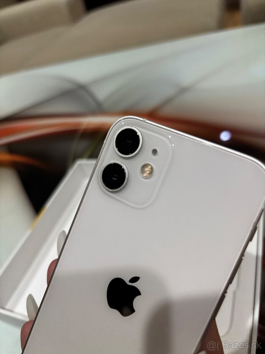 iPhone 12 mini biely - 3