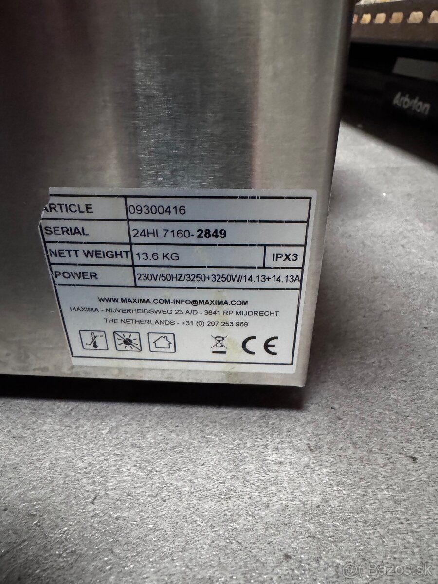 Fritéza Maxima- elektrická - 3