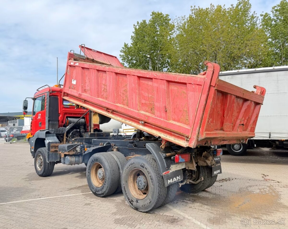 MAN TGA 26.480, sklápač,. 6x6 - 3