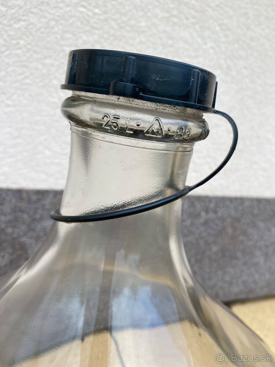 Sklenený demižón - 3