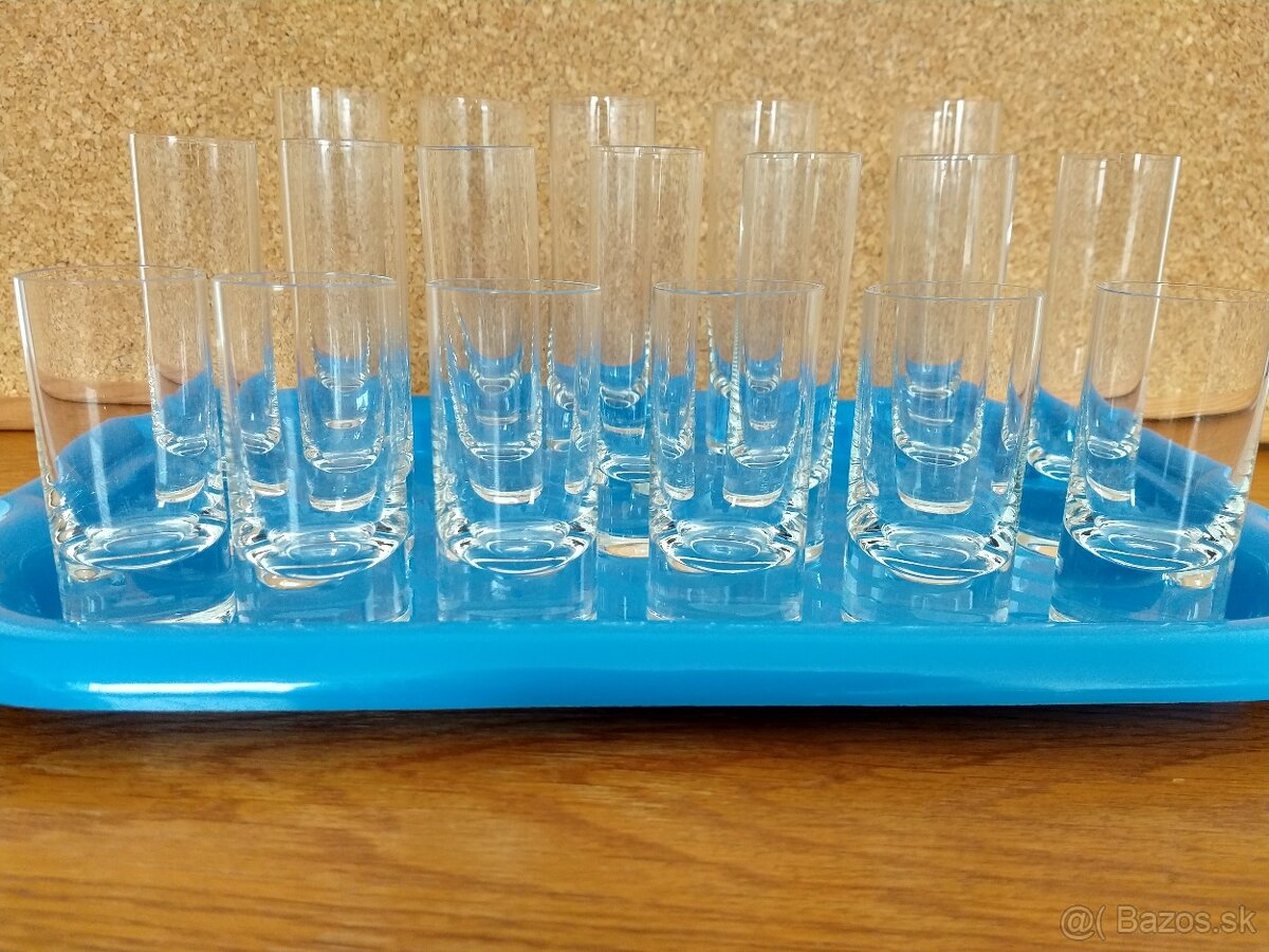 Poháriky na destiláty a šampusové poháre - 3