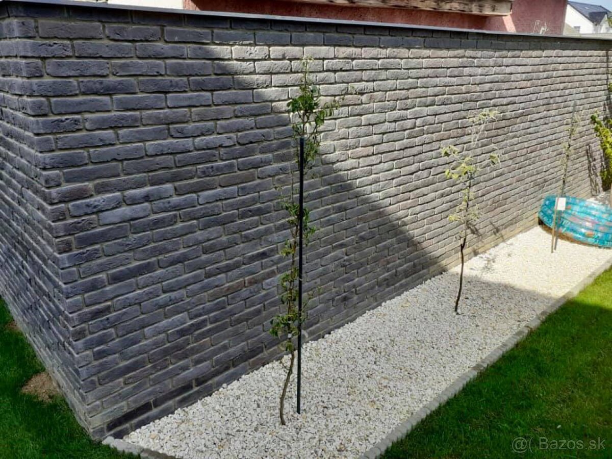 Tehlovy obklad Antracit - 3