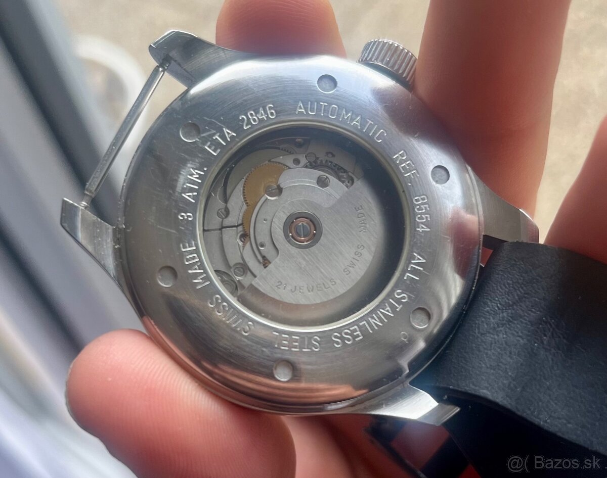 ZENO-WATCH BASEL Pilot Automatic Ref. 8554 – Swiss Made - 3