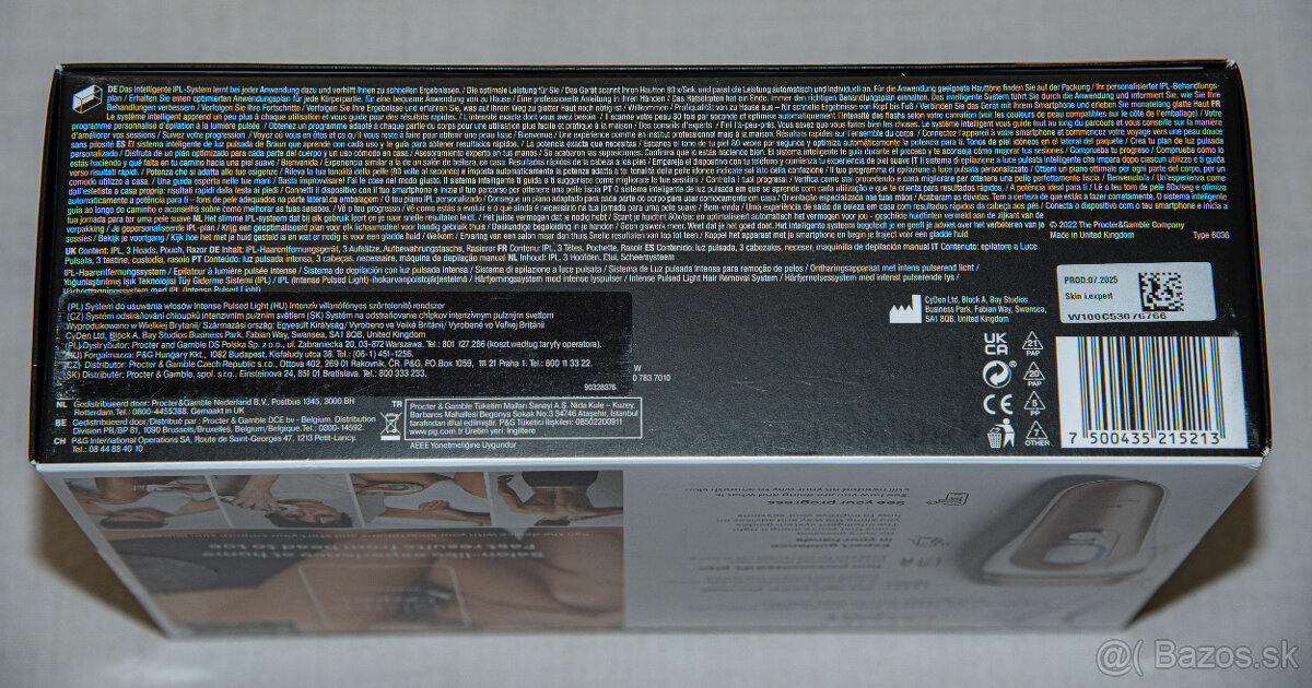 IPL epilátor BRAUN PL7253 - nový kus, záruka 2+3 roky - 3