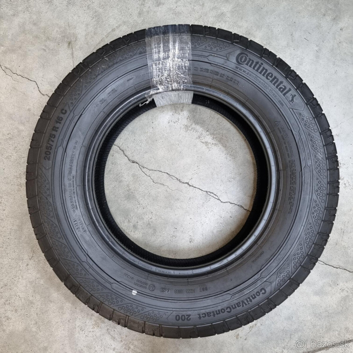 Letné dodávkové pneumatiky 205/75 R16C CONTINENTAL - 3