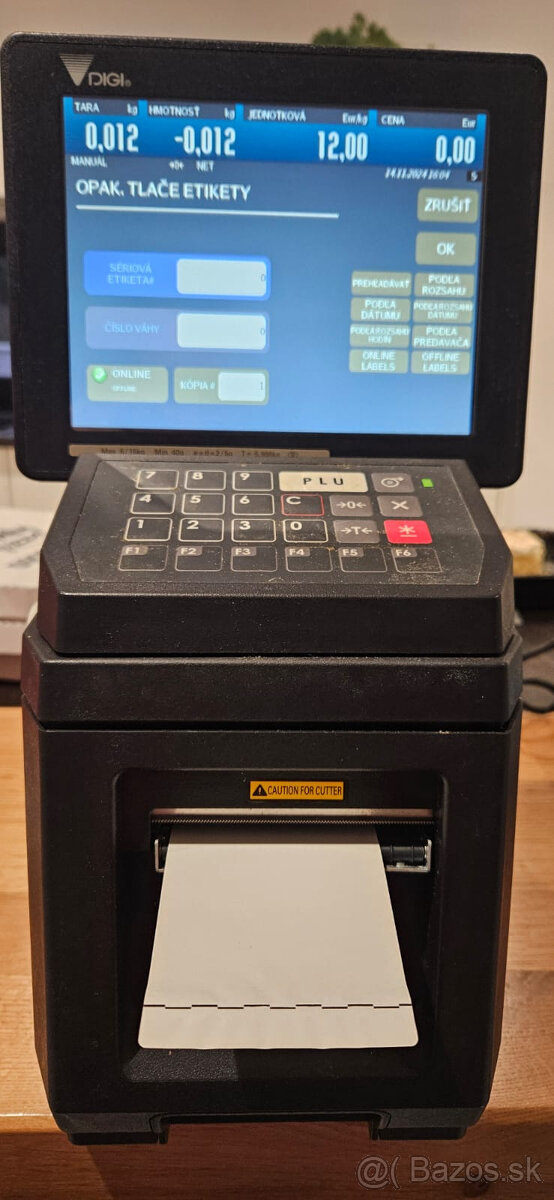 Etiketovacia váha DIGI DPS 5000 do 15kg - 3