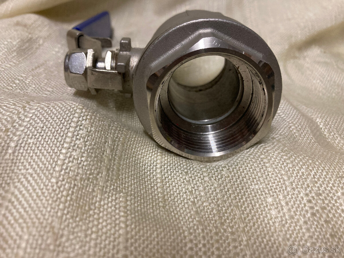 Šróbenie a ventil nerezové 5/4" - 3