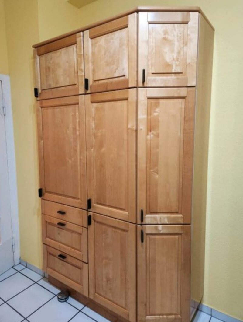 Kuchyně z březového dřeva se spotřebiči,5819 - 3