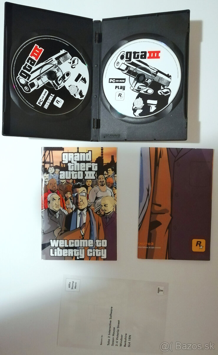 PREDÁM GTA III ANGL. VERZIA - 3