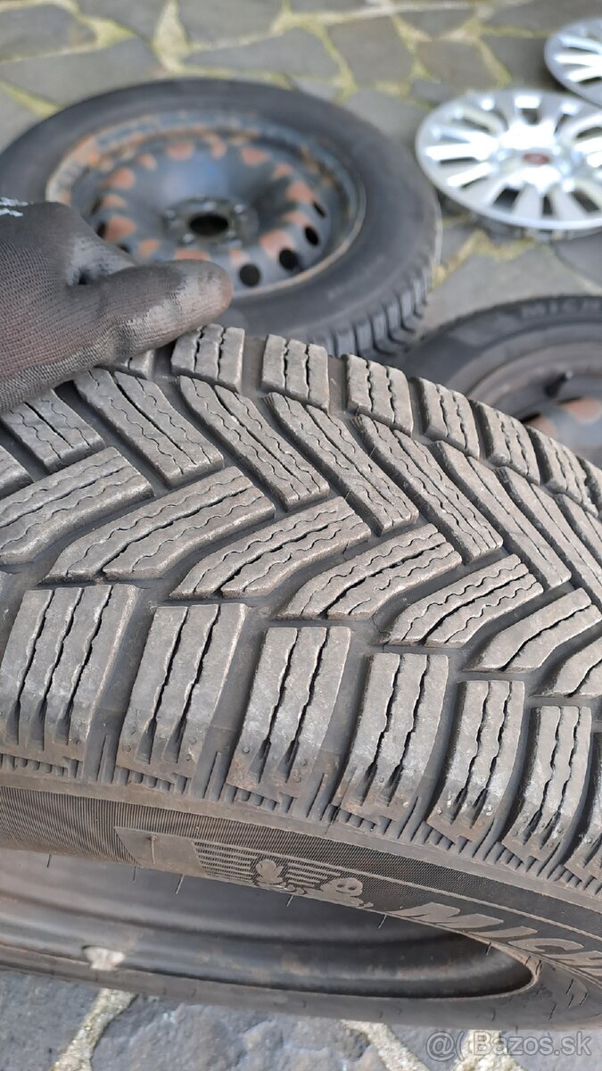 Zimné pneumatiky 15" na plechových diskoch Fiat Tipo - 3
