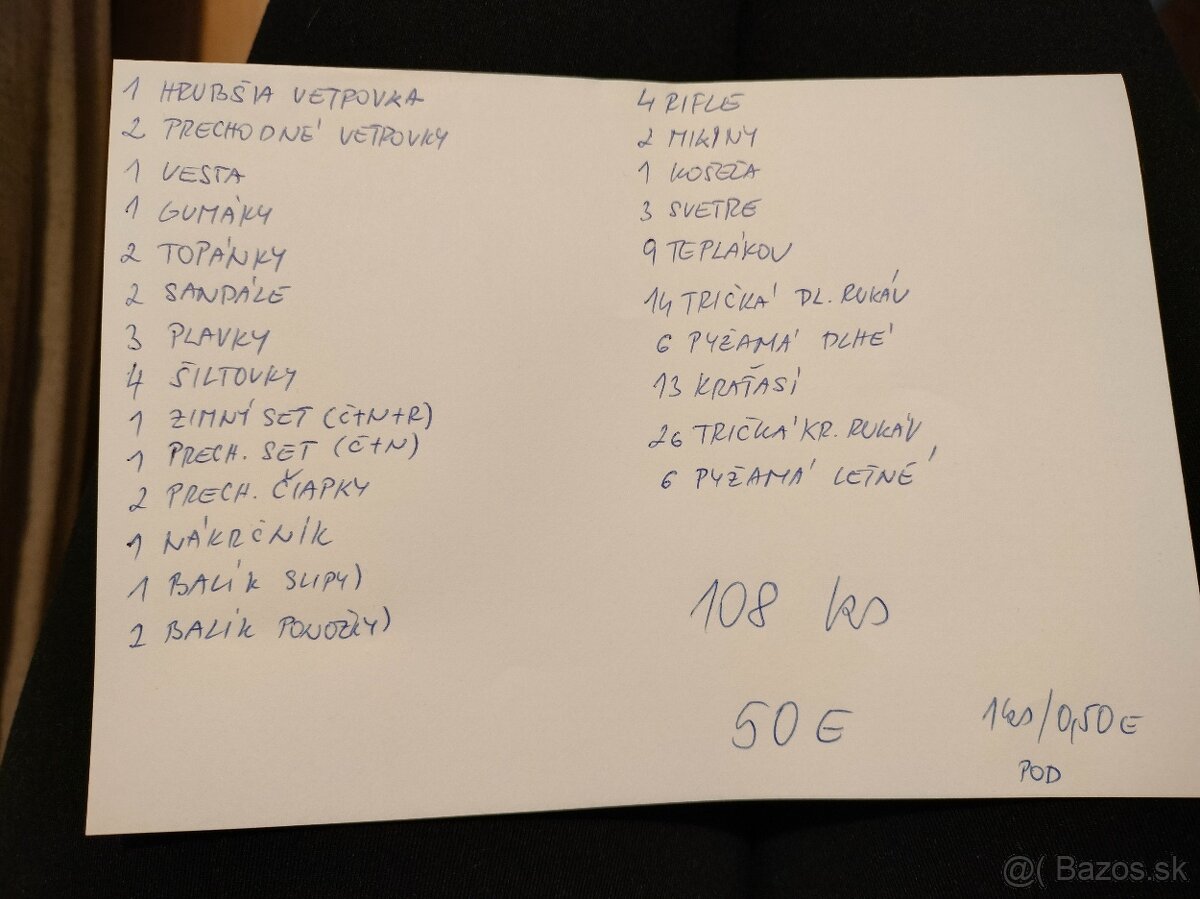 Balík oblečenia chlapec - 3