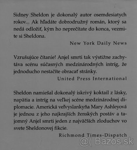 Anjel smrti - Sidney Sheldon - 3