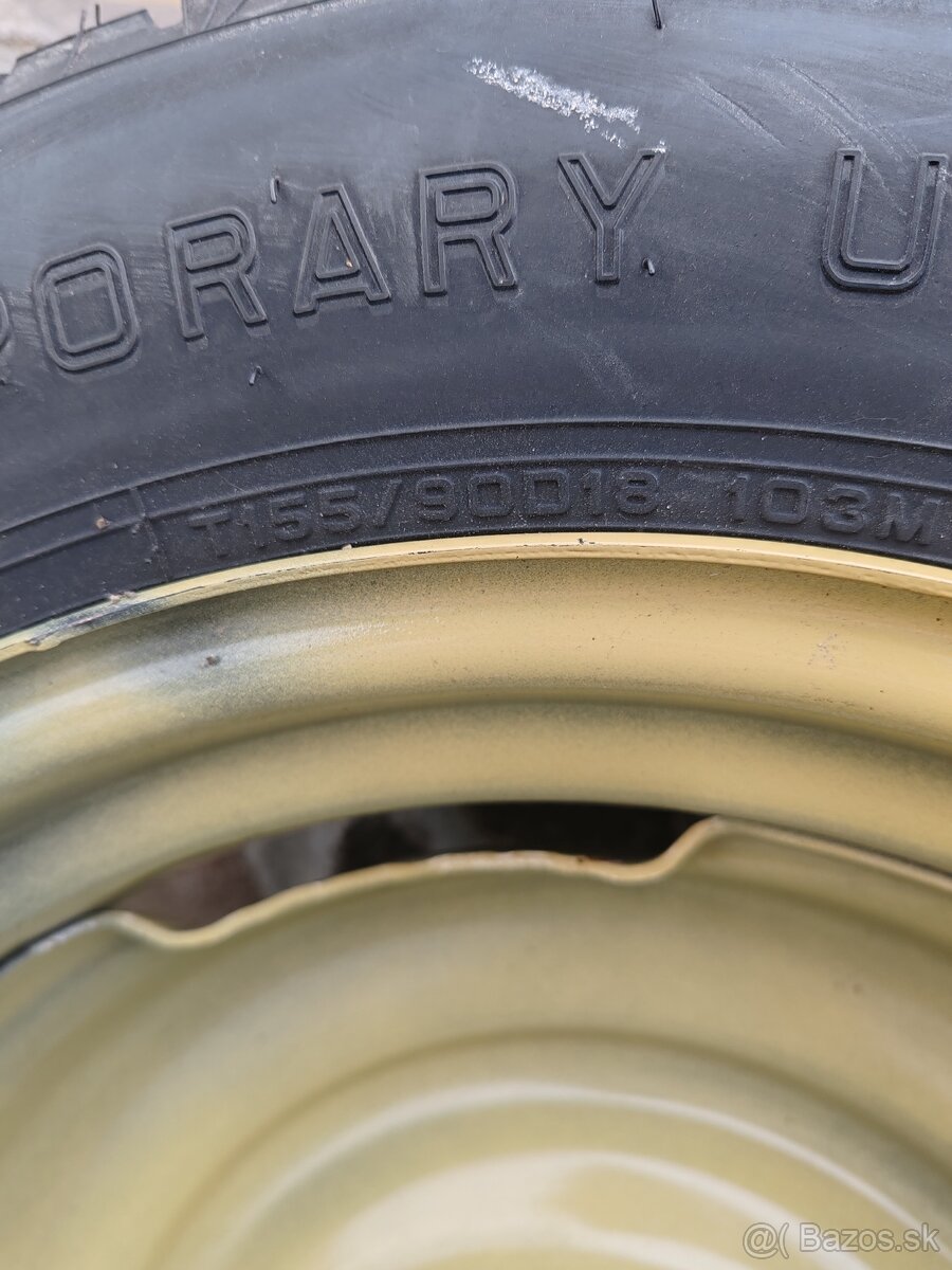 Nepoužité dojazdove koleso - 3