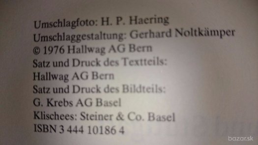 Predám nemecky písanú knihu Das Wild der Schweiz - 3