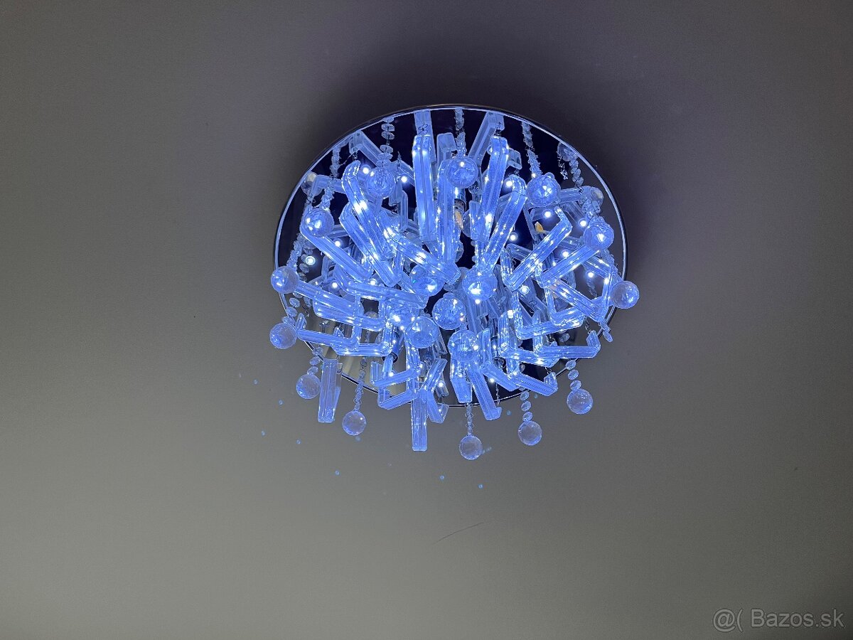 2 kusy sklenená led lampa - 3