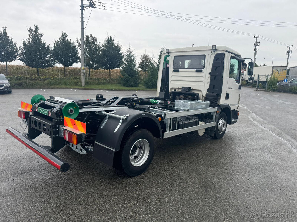 MAN TGL 12.180 4x2 BB hákový naťahovák kontajnerů TECHNOCAR - 3