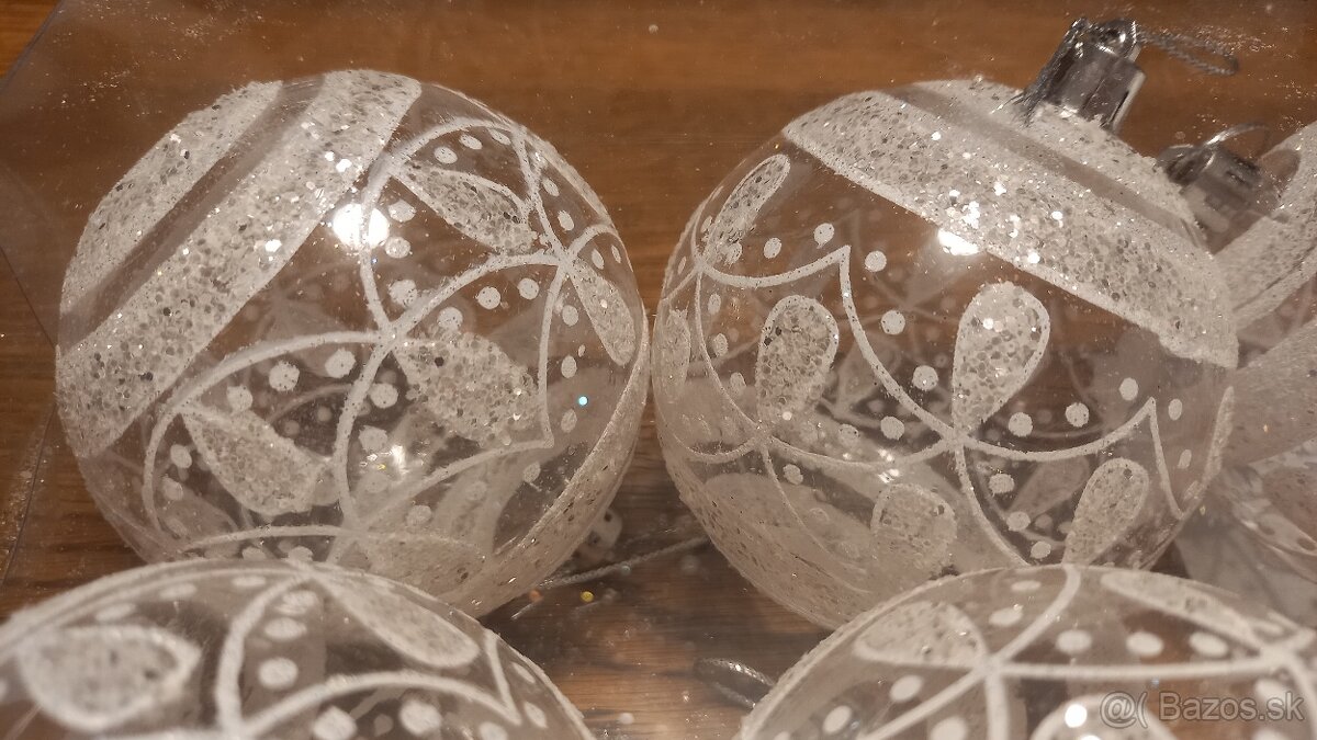 Predám priesvitné vianočné gule - 3