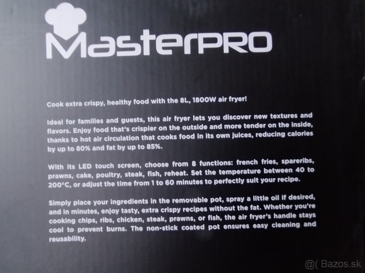 Teplovzdušná fritéza NOVÁ - 3