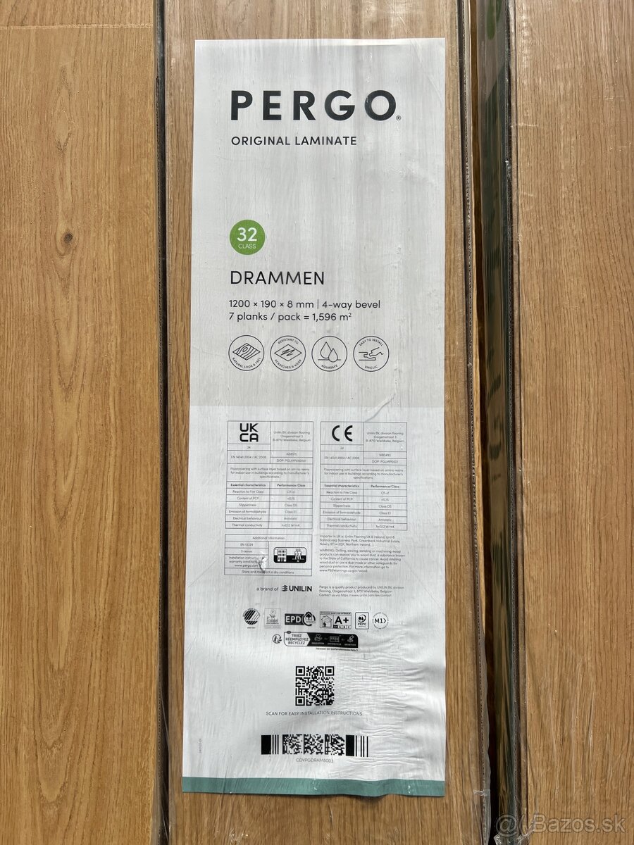 Pergo - plávajúca podlaha - Dub Cappuccino - Oak - 3