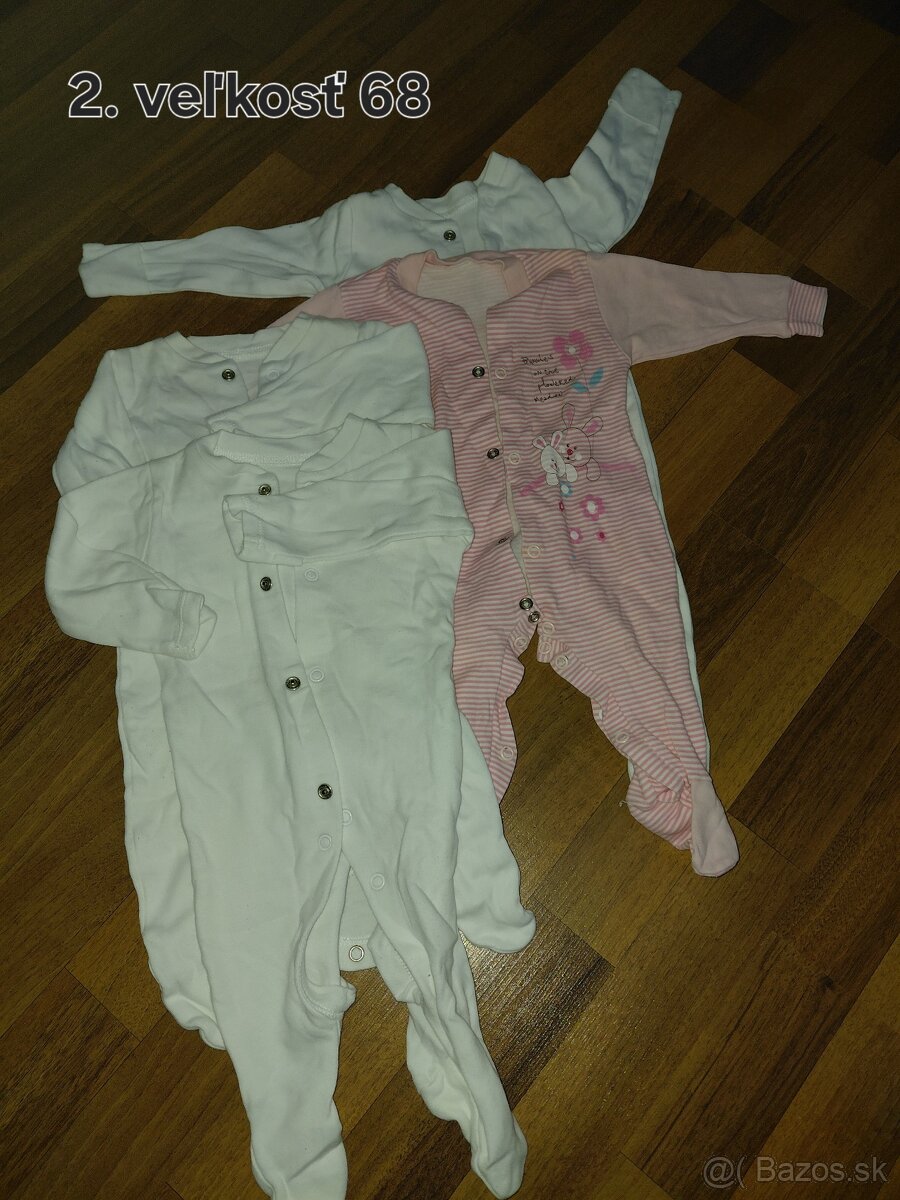 Dievčenské oblečenie od 50-68 - 3