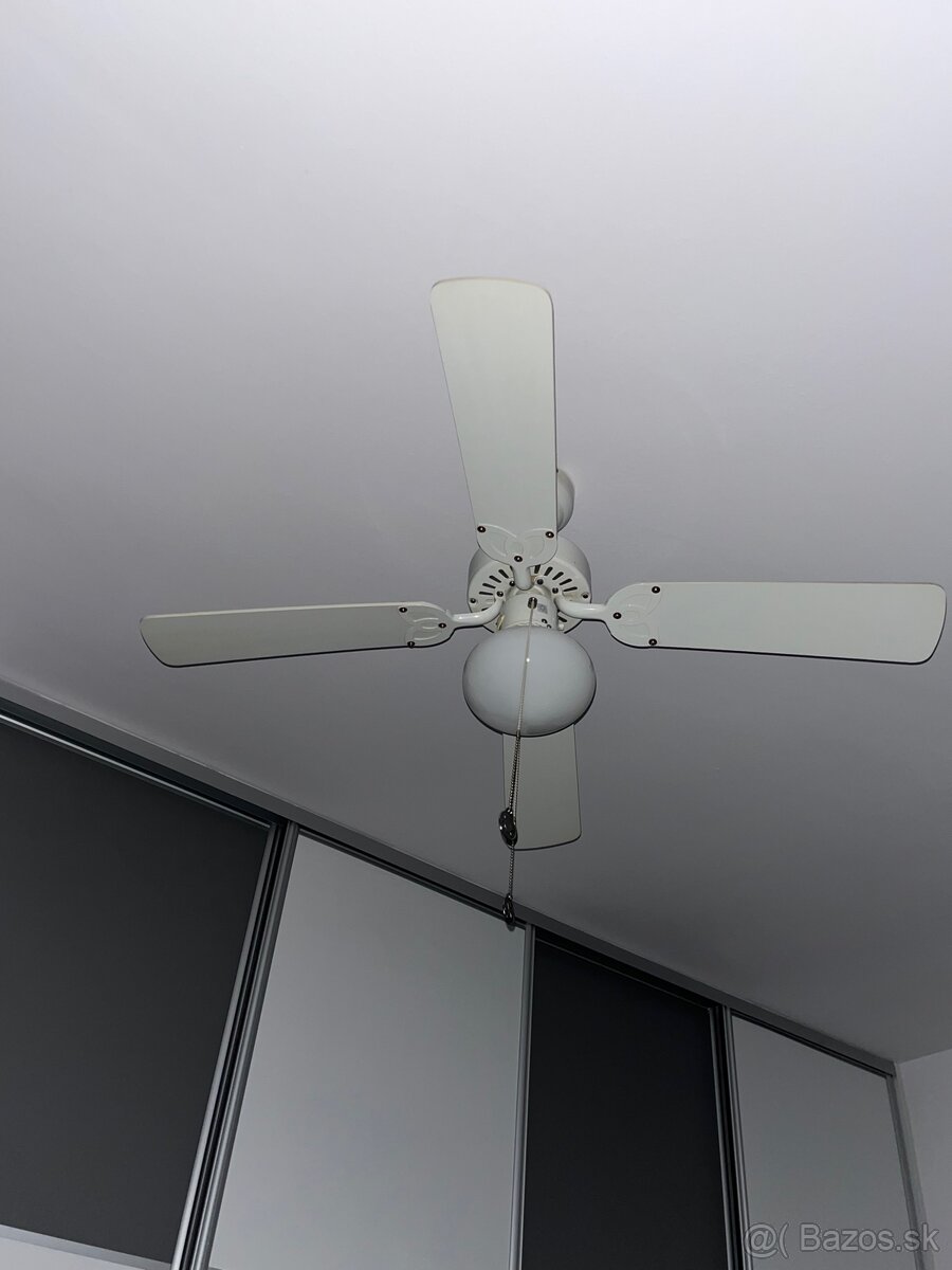 Stropný ventilátor so svietidlom - 3