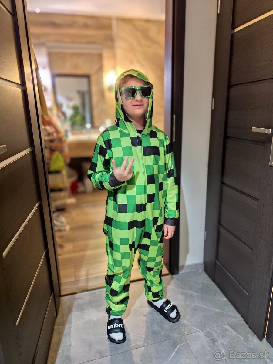 Kostým maska na karneval Minecraft - 3