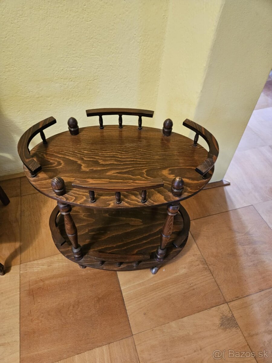 Retro servírovací stolík - 3