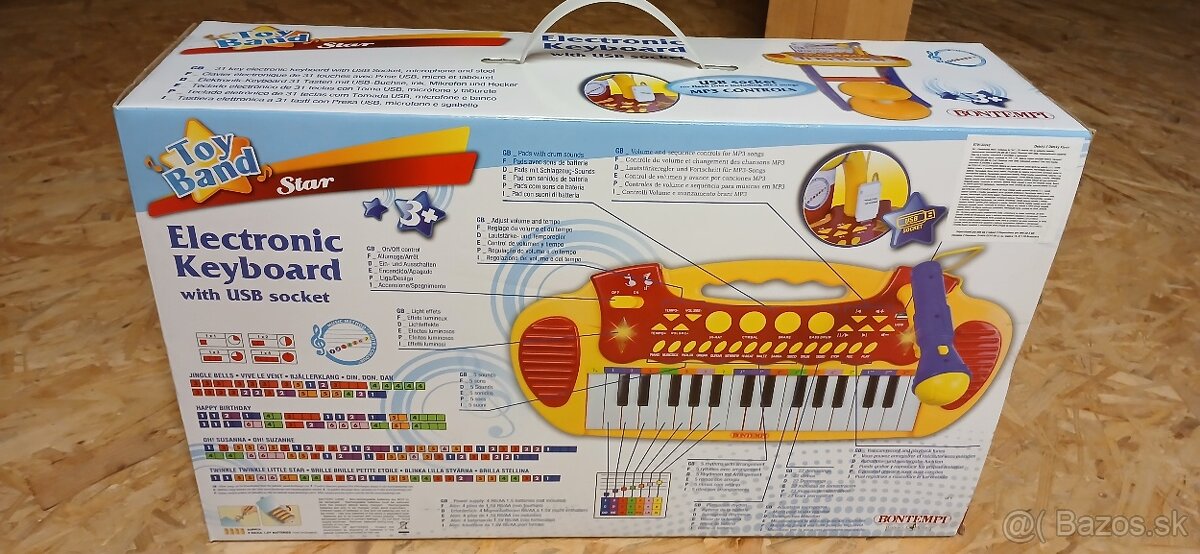 Detský elektrický klavír - 3