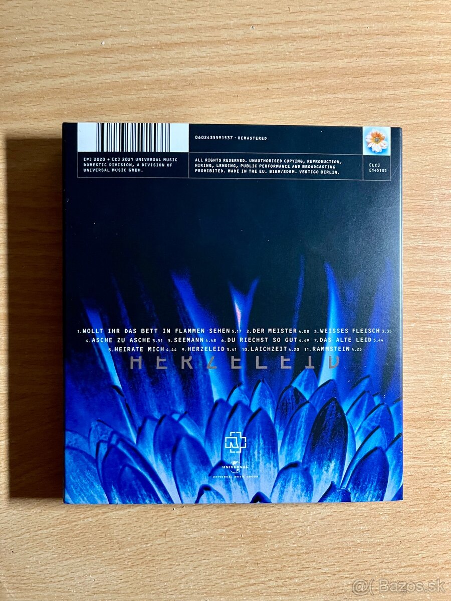 Rammstein Herzeleid Remastered 2021 - 3